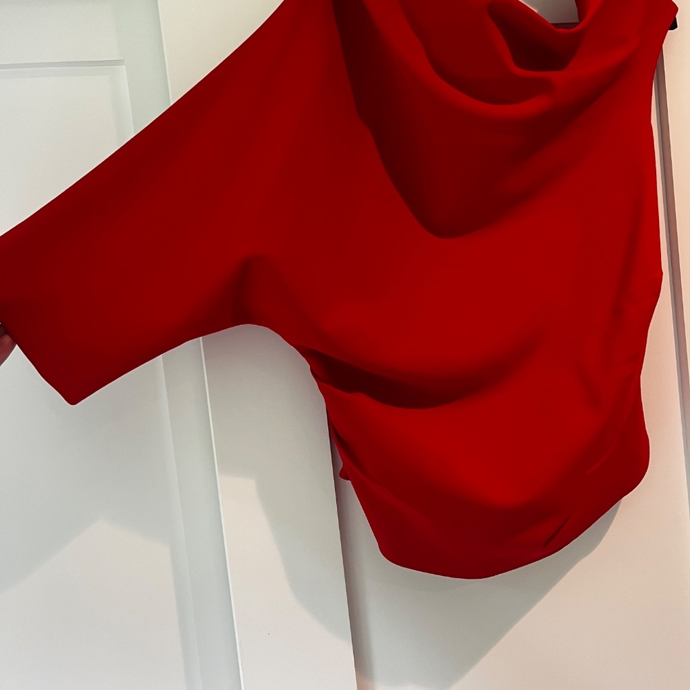 Zara Asymmetric Off Shoulder Top - Picture 2 of 4